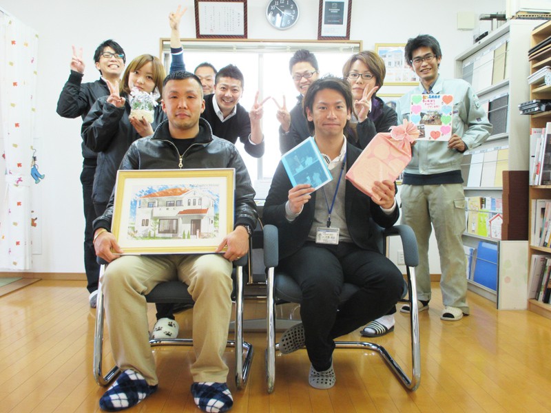 引渡しセレモニー