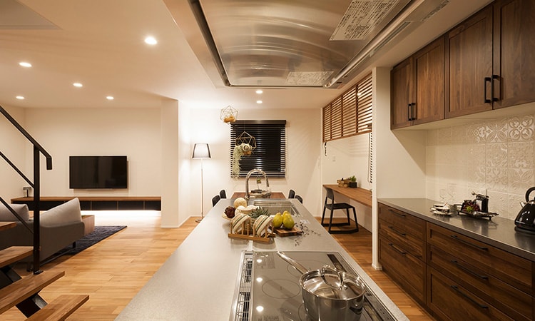 リノベーションしたキッチンのイメージ